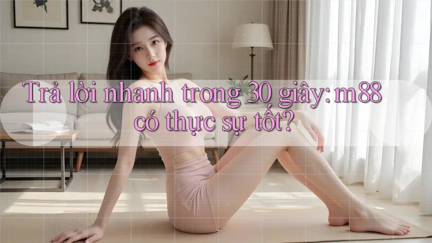 Trả lời nhanh trong 30 giây: m88 có thực sự tốt? Trả lời nhanh trong 30 giây: m88 có thực sự tốt?