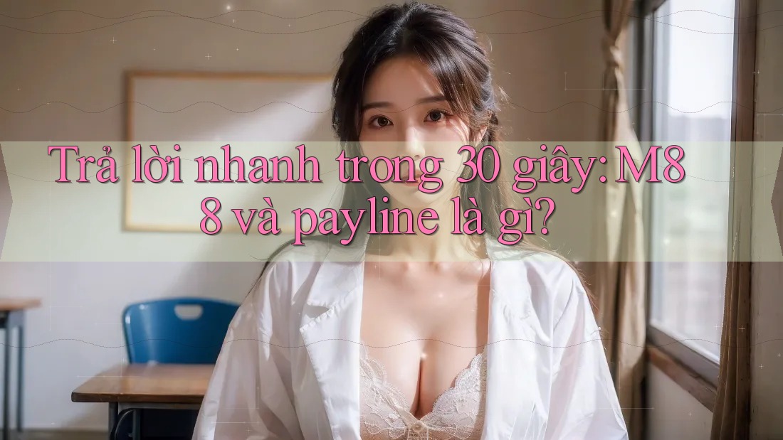 Trả lời nhanh trong 30 giây: M88 và payline là gì? Trả lời nhanh trong 30 giây: M88 và payline là gì?