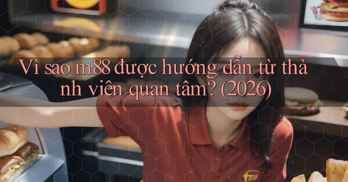 Vì sao m88 được hướng dẫn từ thành viên quan tâm (2026)